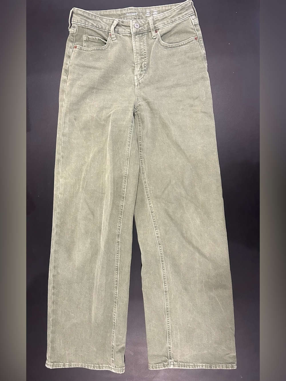 Old Navy Faded Olive Straight-Leg Chinos